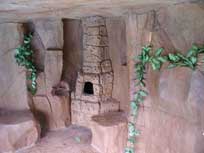 Cave Fireplace